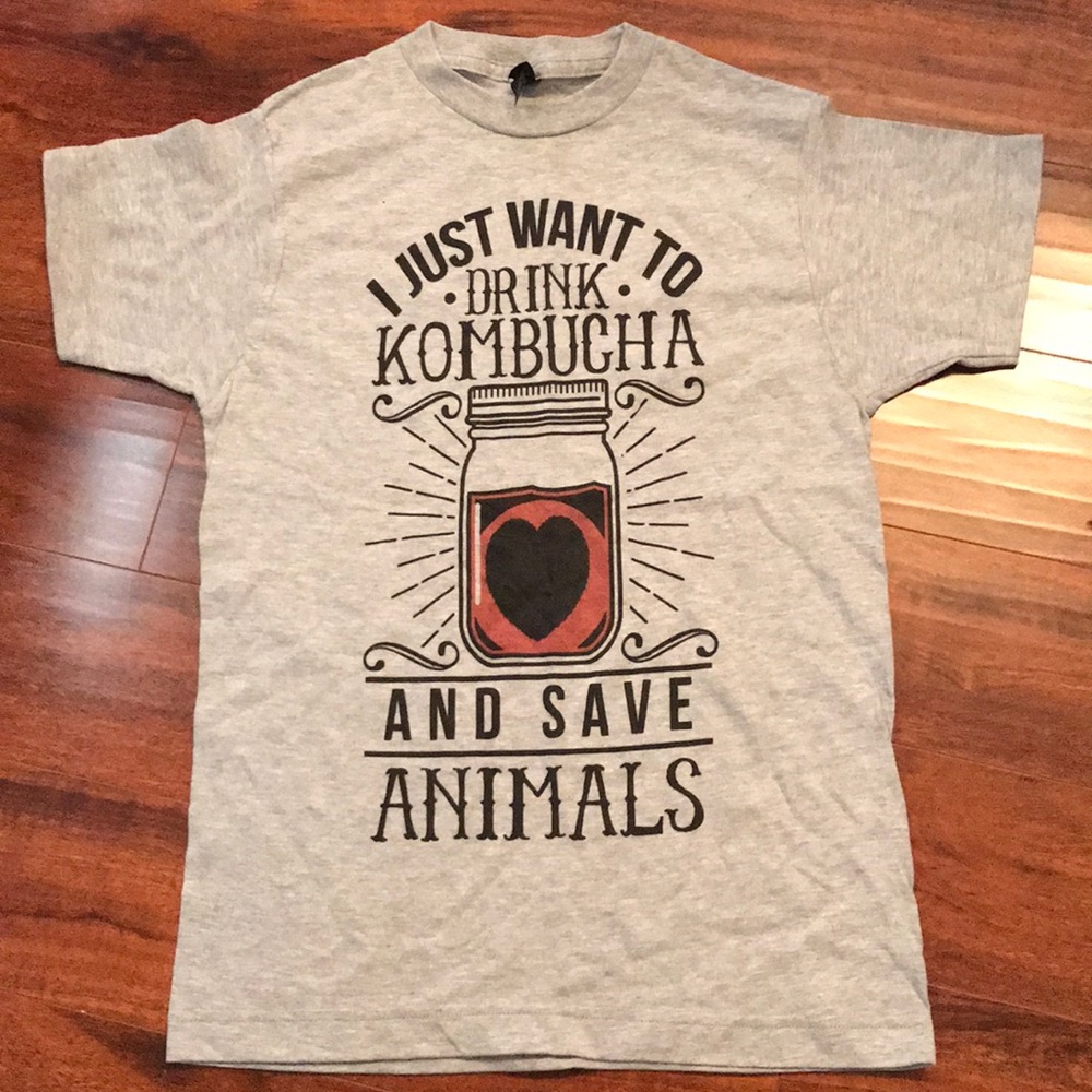 Unisex gray T-shirt